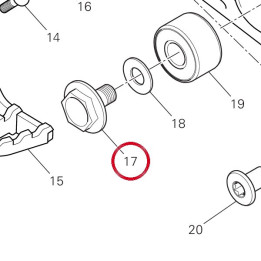 Vis special 77911511AA — réf. 77911511AA | Ducati Store