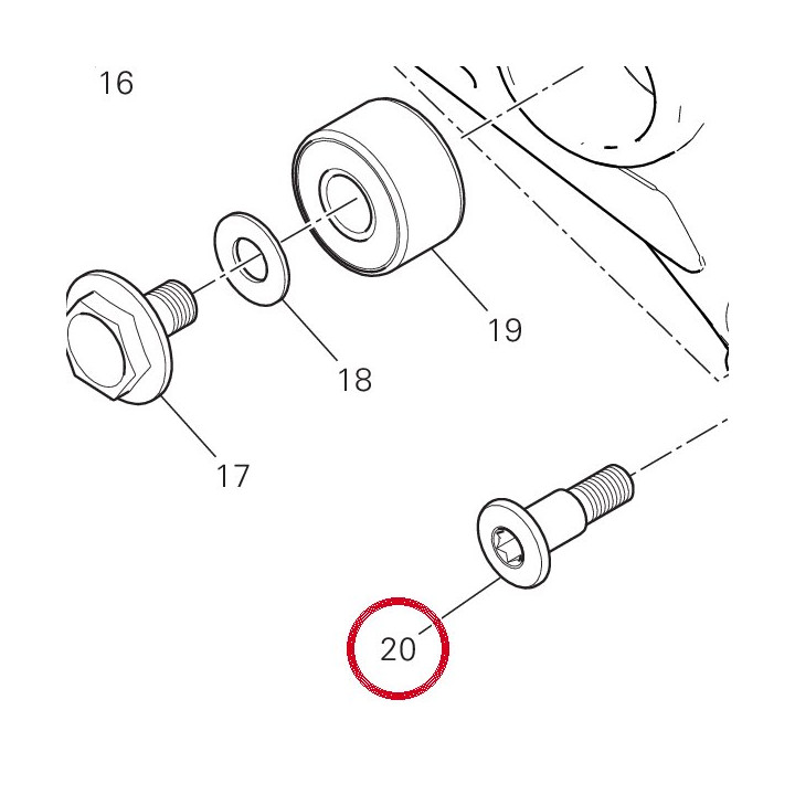 Vis special 77914181AA — réf. 77914181AA | Ducati Store