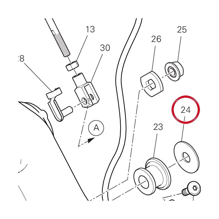 Rondelle 10,2X31X1,5 — réf. 85210651B | Ducati Store