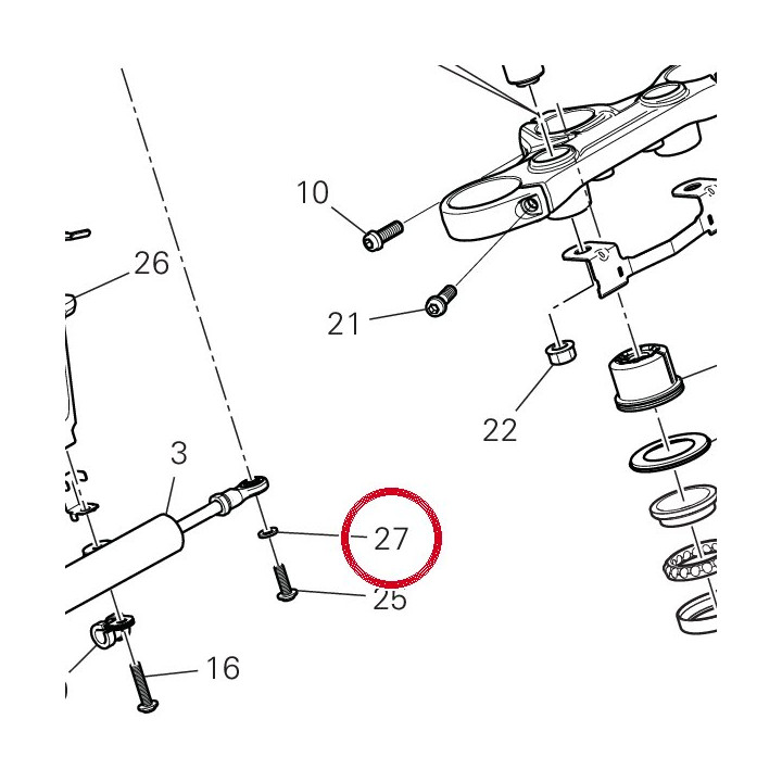 Rosette 85250211A — réf. 85250211A | Ducati Store