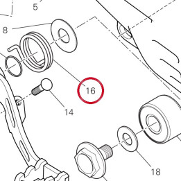 Ressort 79915863A — réf. 79915863A | Ducati Store