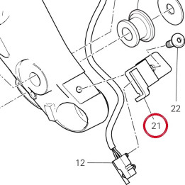 Support capteur 8301A851AA — réf. 8301A851AA | Ducati Store