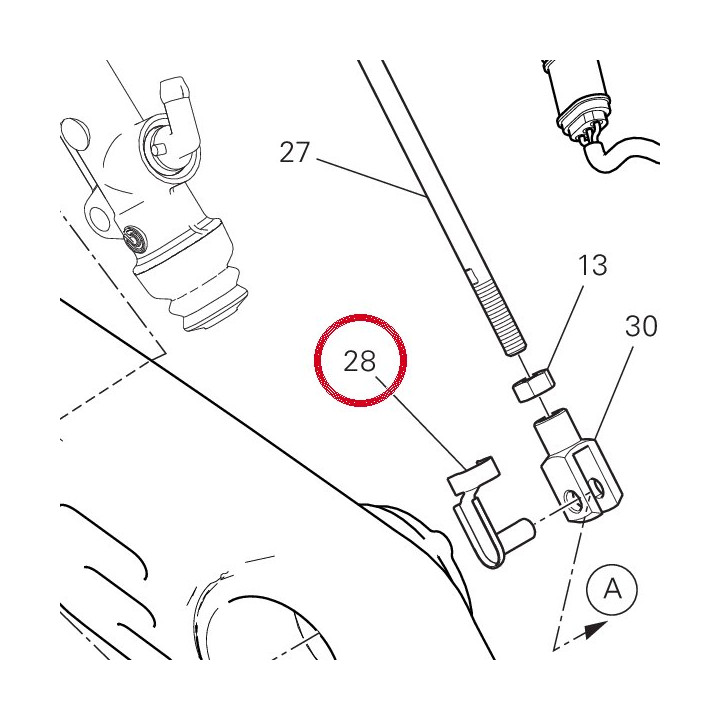 Fixation rapide 85010151A — réf. 85010151A | Ducati Store
