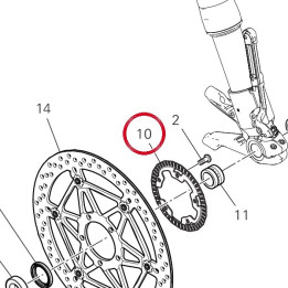 Roue phonique 504Z0381AA — réf. 504Z0381AA | Ducati Store