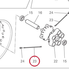 Rayon roue 194 mm 49640081A — réf. 49640081A | Ducati Store