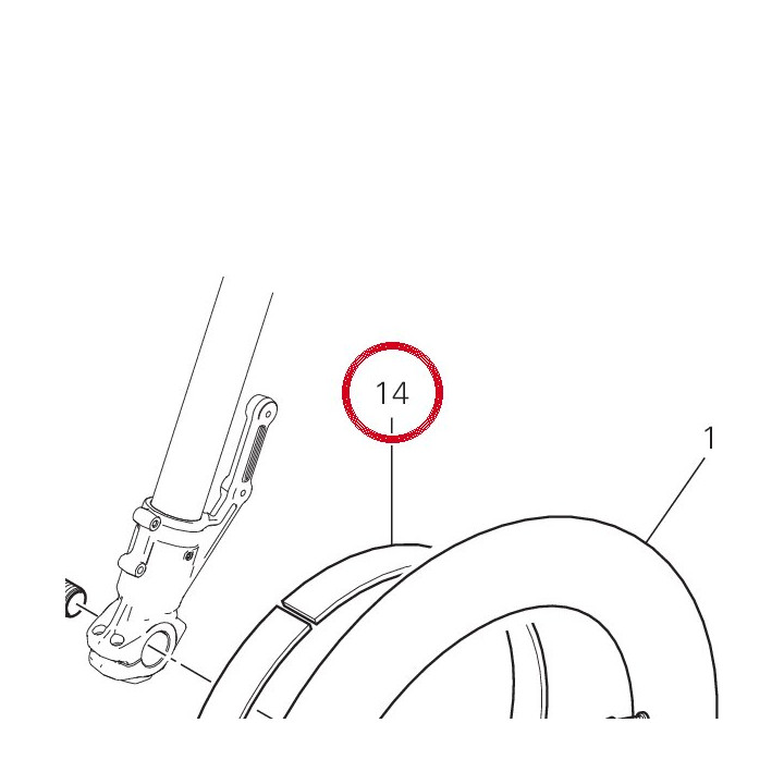 Protection chambre à air — réf. 46047531A | Ducati Store