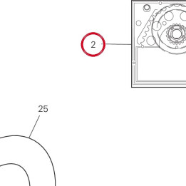 Kit transmission secondaire — réf. 67621511A | Ducati Store