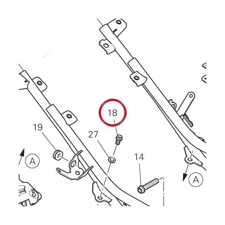 Vis 77351223BF — réf. 77351223BF | Ducati Store