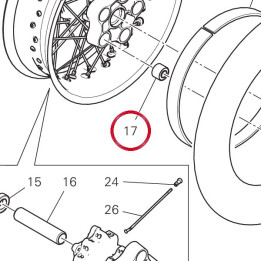 Caoutchouc 70010591A — réf. 70010591A | Ducati Store