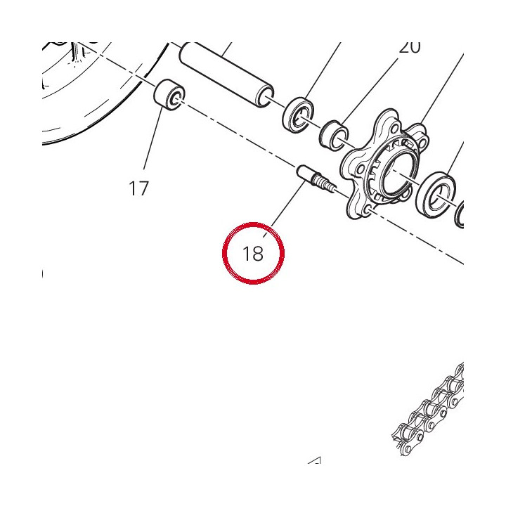 Pivot 82110091B — réf. 82110091B | Ducati Store