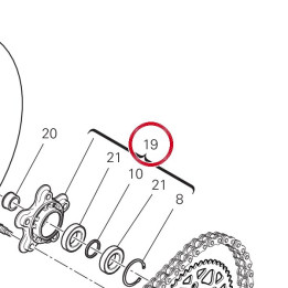Bride Porte-Couronne — réf. 16022491A | Ducati Store