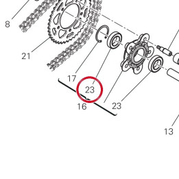 Roulement 70240381A — réf. 70240381A | Ducati Store