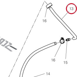 Tube D'Event supérieur — réf. 93510491A | Ducati Store