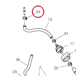 Fascetta 11-7 mm 74140651A — réf. 74140651A | Ducati Store