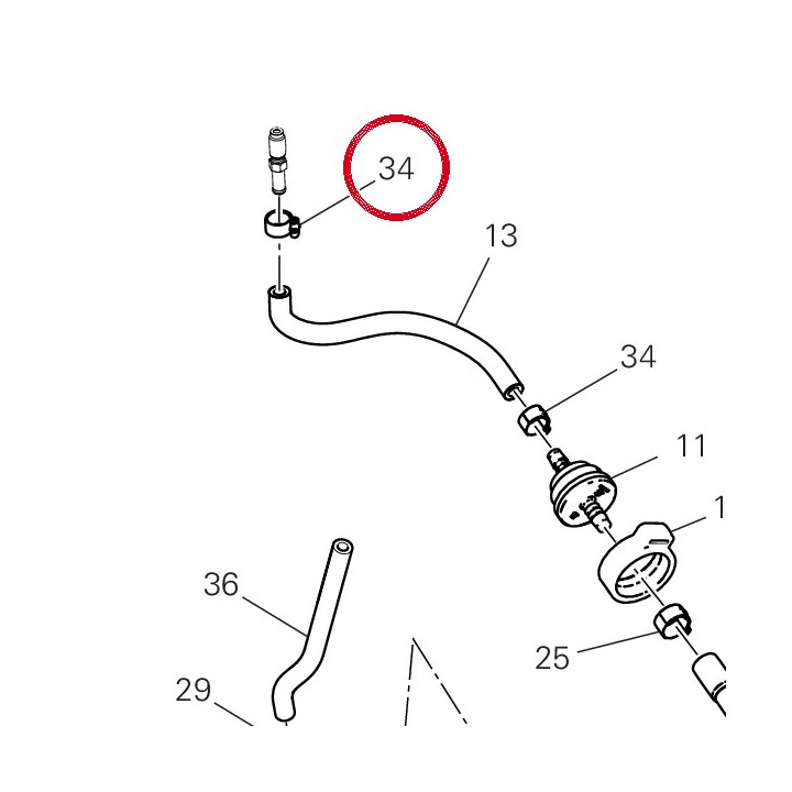 Fascetta 11-7 mm 74140651A — réf. 74140651A | Ducati Store