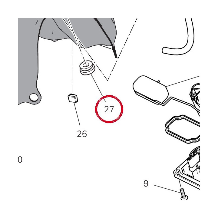 Caoutchouc 76417791A — réf. 76417791A | Ducati Store