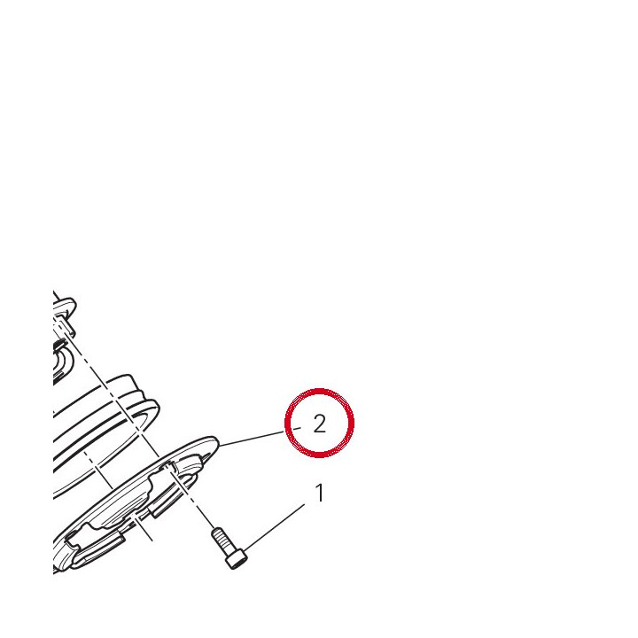 Bride pompe carburant — réf. 16014853A | Ducati Store