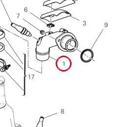 Tuyau D'Échappement — réf. 57115241A | Ducati Store