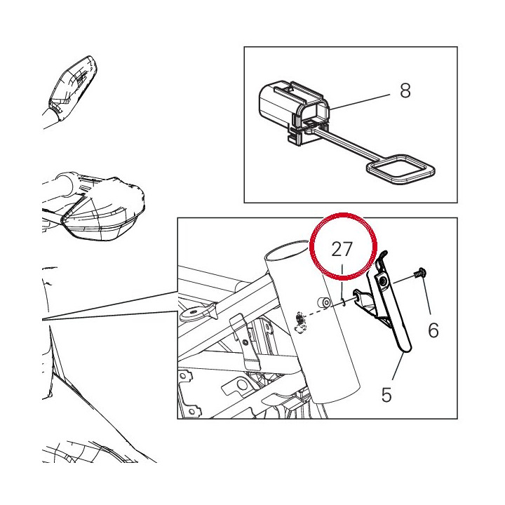 Rondelle 5.3X15X1 85240131A — réf. 85240131A | Ducati Store