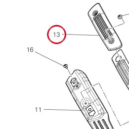 Pare-Chaleur inférieur cote — réf. 4601M751B | Ducati Store
