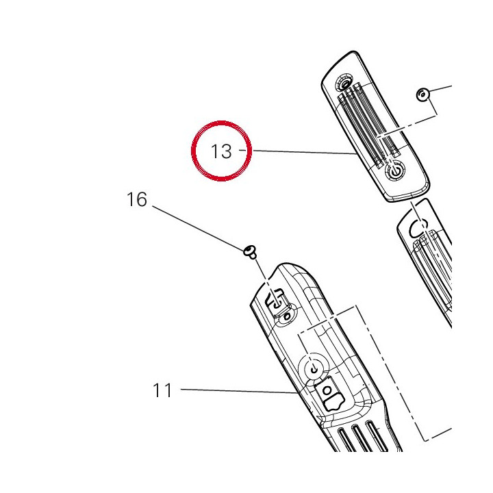 Pare-Chaleur inférieur cote — réf. 4601M751B | Ducati Store