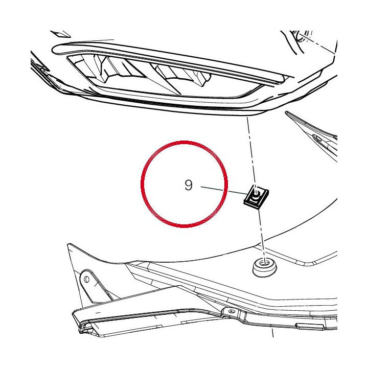 Fixation rapide 85044691A — réf. 85044691A | Ducati Store
