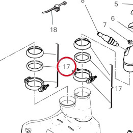 Kit joint D'Échappement — réf. 575P0071A | Ducati Store