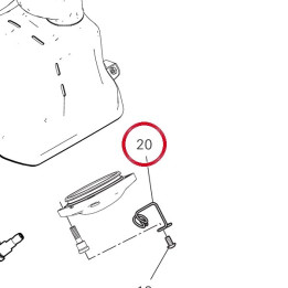 Passe-Cable sonde lambda — réf. 75810971A | Ducati Store
