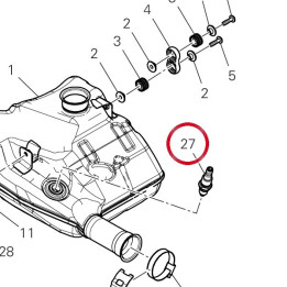 Sonde lambda 5521B851A — réf. 5521B851A | Ducati Store