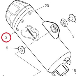 Silencieux 57316991A — réf. 57316991A | Ducati Store