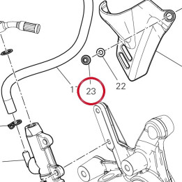 Vis tbei M5X10 noir — réf. 77244163B | Ducati Store