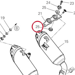 Silentbloc 76410011A — réf. 76410011A | Ducati Store