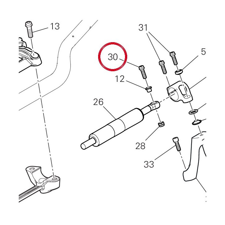 Vis tceif 77156718B — réf. 77156718B | Ducati Store