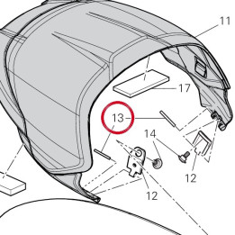 Goupille elastique 86150251A — réf. 86150251A | Ducati Store