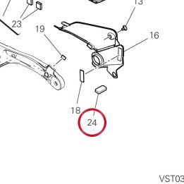 Tampon 86612101B — réf. 86612101B | Ducati Store