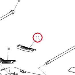 Tampon gauche 86612931A — réf. 86612931A | Ducati Store