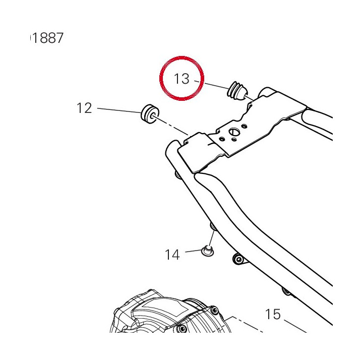 Bouchon 87211851A — réf. 87211851A | Ducati Store