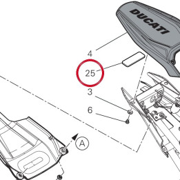 Tampon 86612101A — réf. 86612101A | Ducati Store