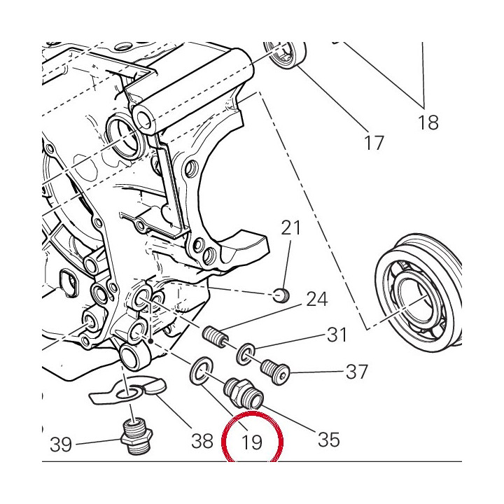 Joint aluminium 14X22X2 — réf. 78710111A | Ducati Store
