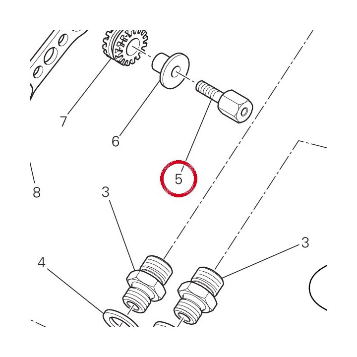 Vis special long 77919591AA — réf. 77919591AA | Ducati Store