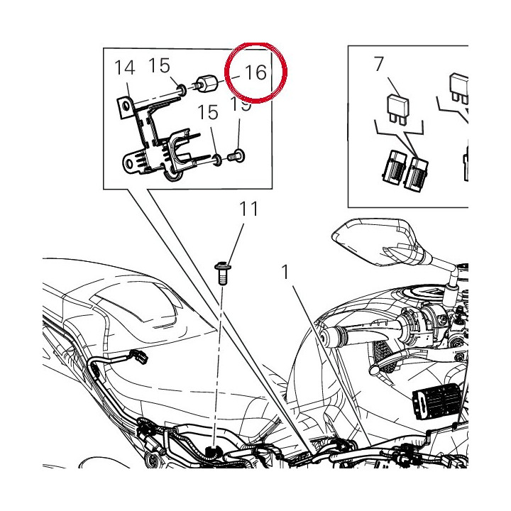 Vis special court — réf. 77919601AA | Ducati Store