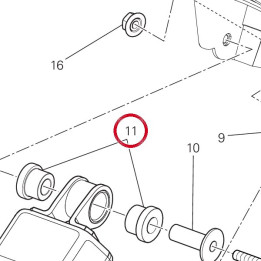 Joint en caoutchouc — réf. 76412141A | Ducati Store