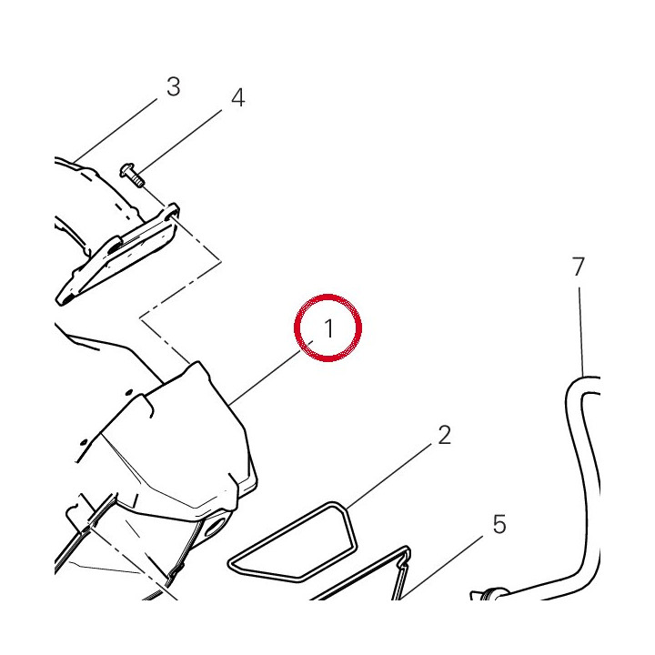 Demi-Boite inférieure — réf. 4421A021A | Ducati Store