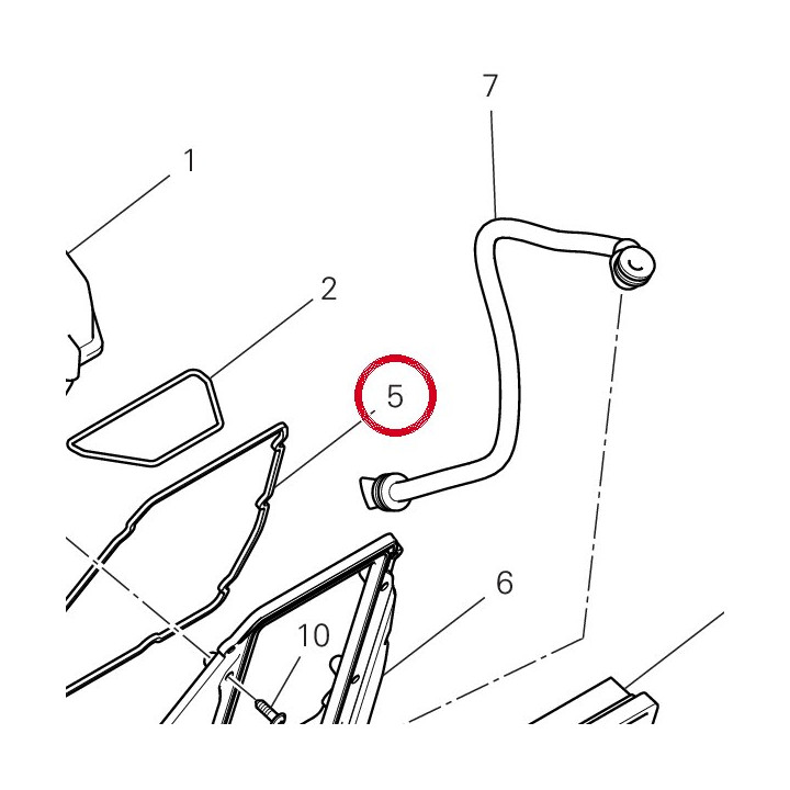 Joint airbox 78812051A — réf. 78812051A | Ducati Store