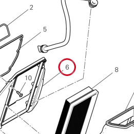 Demi-Boite supérieure — réf. 4421A031A | Ducati Store