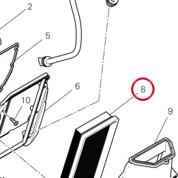 Filtre à air 42610751A — réf. 42610751A | Ducati Store