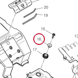 Entretoise 71610061A — réf. 71610061A | Ducati Store