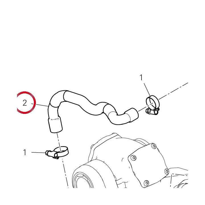 Tuyau Blow-By 87621271B — réf. 87621271B | Ducati Store