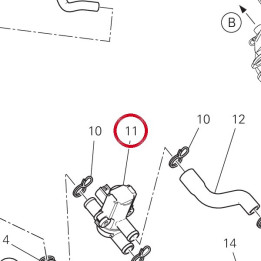 Actuateur (ais) 59340531A — réf. 59340531A | Ducati Store