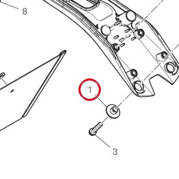 Entretoise 71615691AA — réf. 71615691AA | Ducati Store